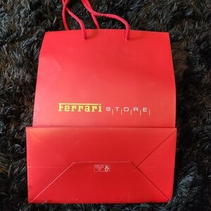 FERRARI gift bag. BUNDLE ONLY.
